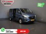 Ford Transit Custom 2.0 TDCI 170 pk Aut. L2 DC Dubbel Cabine 2xSchuifdeur/ Carplay/ Stoelverw./ Navi/ Airco/ Camera/ Cruise/ 16”LMV/ PDC/ Trekhaak