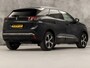 Peugeot 3008 1.2 PureTech Premium Sport Automaat (PANORAMADAK, APPLE CARPLAY, GROOT NAVI, 360 CAMERA, KEYLESS, SPORTSTOELEN, LEDER, ELEK ACHTERKLEP, ADAPTIVE CRUISE, DRIVE MODE, NIEUWSTAAT)