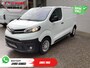 Toyota ProAce Worker 2.0 145 pk Aut. L2 Adapt.Cruise/ Standkachel/ Stoelverw./ Carplay/ Camera/ Inrichting/ Trekhaak/ Airco