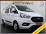 Ford Transit Custom 300 2.0TDCI L2H1 Dubbele Cabine 6-Persoons Trekhaak Navi Camera Cruise Control Imperiaal Airco Stoelverwarming Pdc DC DAB Bluetooth Betonplex Vloer Wandbetimmering 2.750KG Trekgewicht Origineel Nederlandse Auto