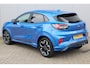 Ford Puma 1.0-125pk EcoBoost Hybrid ST-Line X. Zeer nette wagen ! Slechts 35.000km ! Autm. airco, cruise cntrl, premium soundsyst., LED verl., navigatie, telefoonvoorb., trekhaak afneemb., stoel, stuur en voorraamverwarming. etc.