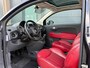 Fiat 500 RIJKLAAR - ROOD LEER, PANO! NWE RIEM - NWE APK - NETJES