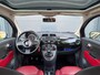 Fiat 500 RIJKLAAR - ROOD LEER, PANO! NWE RIEM - NWE APK - NETJES