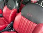 Fiat 500 RIJKLAAR - ROOD LEER, PANO! NWE RIEM - NWE APK - NETJES