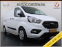 Ford Transit Custom 320 2.0TDCI 130PK L2H1 Camera Trekhaak Stoelverwarming Euro 6 Airco Navi Cruise Control Bluetooth Pdc Trend Sidebars Betonplex Vloer Wandbetimmering Inbouwkasten 2.800KG Trekgewicht Origineel Nederlandse Bus