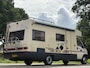 Fiat 230 CAMPER|draaistoelen|4p|trekhaak|fietsendrager met|luifel|twee bedden|zonnepanelen|keukenblok|toilet