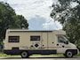Fiat 230 CAMPER|draaistoelen|4p|trekhaak|fietsendrager met|luifel|twee bedden|zonnepanelen|keukenblok|toilet