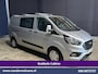 Ford Transit Custom 2.0 TDCI 131pk L2H1 Dubbele Cabine Euro6 Airco | 5-Zits | Camera | Apple Carplay | LED | 2800kg Trekhaak Android Auto, Cruisecontrol, Parkeersensoren, Stoelverwarming, Verwarmde voorruit, Dakdragers