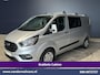 Ford Transit Custom 2.0 TDCI 131pk L2H1 Dubbele Cabine Euro6 Airco | 5-Zits | Camera | Apple Carplay | LED | 2800kg Trekhaak Android Auto, Cruisecontrol, Parkeersensoren, Stoelverwarming, Verwarmde voorruit, Dakdragers