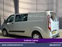 Ford Transit Custom 2.0 TDCI 131pk L2H1 Dubbele Cabine Euro6 Airco | 5-Zits | Camera | Apple Carplay | LED | 2800kg Trekhaak Android Auto, Cruisecontrol, Parkeersensoren, Stoelverwarming, Verwarmde voorruit, Dakdragers
