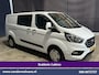 Ford Transit Custom 2.0 TDCI 170pk L2H1 Dubbele Cabine Euro6 Airco | 5-zits | Camera | Xenon | Navigatie | Cruisecontrol Android Auto, Apple Carplay, Parkeersensoren, Stoelverwarming, Verwarmde Voorruit, 2800kg trekvermogen