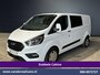 Ford Transit Custom 2.0 TDCI 170pk L2H1 Dubbele Cabine Euro6 Airco | 5-zits | Camera | Xenon | Navigatie | Cruisecontrol Android Auto, Parkeersensoren, Stoelverwarming, Verwarmde Voorruit, 2800kg trekvermogen