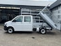 Volkswagen Transporter 2.0 TDI L2H1 DC Kipper Airco trekhaak 2200kg Trekgewicht 1e eigenaar Dealer onderhouden Telefoonverbinding Kieper P-up Open laadbak Hoge schotten 6-Persoons Euro 6 Bpm vrij!!