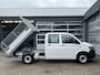 Volkswagen Transporter 2.0 TDI L2H1 DC Kipper Airco trekhaak 2200kg Trekgewicht 1e eigenaar Dealer onderhouden Telefoonverbinding Kieper P-up Open laadbak Hoge schotten 6-Persoons Euro 6 Bpm vrij!!