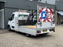 Renault Master T35 2.3 dCi L2 Energy Hiab Laadkraan T-CLX 013 Trekhaak 2500 kg Airco 2-Persoons Open laadbak Pick-up Euro 6 Verkeersbord Actiebord Pijlenbord Bakwagen P-up 1e eigenaar ex gemeente Hydraulische kraan