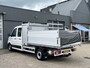 Volkswagen Crafter 35 2.0 TDI L4 DC 140pk Airco Cruise controle Trekhaak 3000kg trekgewicht Kipper 6-Persoons Euro 6 Dubbele cabine 1e eigenaar Open laadbak Pick-up Bakwagen Kieper