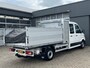Volkswagen Crafter 35 2.0 TDI L4 DC 140pk Airco Cruise controle Trekhaak 3000kg trekgewicht Kipper 6-Persoons Euro 6 Dubbele cabine 1e eigenaar Open laadbak Pick-up Bakwagen Kieper
