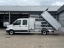 Volkswagen Crafter 35 2.0 TDI L4 DC 140pk Airco Cruise controle Trekhaak 3000kg trekgewicht Kipper 6-Persoons Euro 6 Dubbele cabine 1e eigenaar Open laadbak Pick-up Bakwagen Kieper