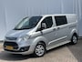 Ford Transit Custom 5-Pers 290 2.2 TDCI L2H1 Limited DC Marge Trekhaak Cruise Camera Leer Orig.NL Voll.Onderhouden!