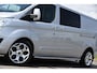 Ford Transit Custom 290 2.0 TDCI L2H1 Limited DC Camera, Cruise, Sensoren, 2 x Schuifdeur, 170pk, Automaat, Trekhaak, Leder, Uniek!