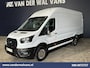 Ford Transit 2.0 TDCI 131pk L4H3 Euro6 Airco | Camera | Cruisecontrol | Verwarmde voorruit Parkeersensoren, Bijrijdersbank