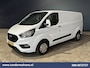 Ford Transit Custom 2.0 TDCI 130pk L2H1 Euro6 Airco | Camera | Cruisecontrol | LED | Stoelverwarming Parkeersensoren, Verwarmde voorruit, Bijrijdersbank, 2800kg trekvermogen