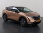 Nissan Ariya Trend Plus 91 kWh | SOH 99% | Trekhaak | Elektrisch verstelbare stoelen + Geheugen | BOSE audio | Stoelverwarming voor + achter | Navigatie | 360 Camera | DAB | Apple CarPlay/Android Auto | Stuurverwarming | Panoramadak | HUD | Adaptieve Cruise Control | Ele. kofferdeksel |