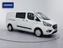 Ford Transit Custom 320 2.0 TDCI L2H1 Limited DC 130pk Automaat Navigatie Dubbele cabine Stoelverwarming Trekhaak Cruise control Airco Euro 6