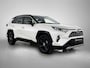 Toyota RAV4 2.5 Hybrid AWD Bi-Tone | 1650KG trekgewicht | Stoel+stuurverwarming | Elektrische Achterklep | Parkeersensoren Voor+achter | Draadloze telefoonlader | Apple CarPlay/Android Auto | Cruise Control Adaptive |