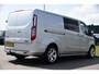 Ford Transit Custom 290 2.0 TDCI L2H1 Limited DC Camera, Cruise, Sensoren, 2 x Schuifdeur, 170pk, Automaat, Trekhaak, Leder, Uniek!