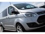 Ford Transit Custom 290 2.0 TDCI L2H1 Limited DC Camera, Cruise, Sensoren, 2 x Schuifdeur, 170pk, Automaat, Trekhaak, Leder, Uniek!