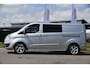 Ford Transit Custom 290 2.0 TDCI L2H1 Limited DC Camera, Cruise, Sensoren, 2 x Schuifdeur, 170pk, Automaat, Trekhaak, Leder, Uniek!