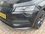 Skoda Karoq 1.5 TSI ACT Sportline / AUTOMAAT/ PANO/ TREKHAAK/ ACC/ PARK.SENSOR.V+A/ CAMERA/ STOELVERWARM./ ELEK.ACHTERKLEP/ SMARTLINK/ DODEHOEK/ KEYLESS/ RIJ-MODI/ DIGITAL DASH/ NAVI/ DAB/ CLIMA/ LED/ 19'' LMV