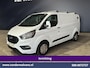 Ford Transit Custom 2.0 TDCI L2H1 Inrichting Euro6 Airco | Navigatie | Apple Carplay | LED | Adaptieve Cruisecontrol 2650kg Trekhaak, Android Auto, Parkeersensoren, Dakdragers, Verwarmde voorruit, Bijrijdersbank