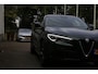 Alfa Romeo Stelvio 2.0 T 280PK Q4 AWD Ti*Perfect Alfa Onderh.*Pano/ACC met stuurhulp/Leder/Stoelverw./Stuurverw./Apple Carplay-Android/Dodehoek/Rijstrook/Memorie/Keyless Entry+Go/DAB/LED/Camera/Parkeersens.V+A/19 inch LM*