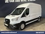 Ford Transit 2.0 TDCI 131pk Automaat L3H3 Euro6 Airco | Camera | Cruisecontrol | Verwarmde voorruit Parkeersensoren, Bijrijdersbank