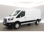 Ford E-Transit L3H2 68 kWh 184PK | Snelladen | SOH 95% | 360° Camera | Airco | Cruise | 3 Zits | Carplay | Parkeersens.