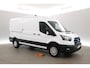 Ford E-Transit L3H2 68 kWh 184PK | Snelladen | SOH 95% | 360° Camera | Airco | Cruise | 3 Zits | Carplay | Parkeersens.