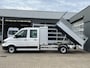 Volkswagen Crafter 35 2.0 TDI L4 DC Airco Cruise controle Trekhaak 3000kg trekgewicht 6-Persoons Euro 6 Dubbele cabine Telefoonverbinding Open laadbak Pick-up p-up Bakwagen Kieper