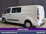 Ford Transit Custom 2.0 TDCI 131pk Automaat L2H1 Dubbele Cabine Euro6 Airco | Xenon | 6-Zits | Camera | Apple Carplay | Adaptieve Cruisecontrol LED, Android Auto, Trekhaak, Stoelverwarming, Verwarmde voorruit, Parkeersensoren, Achterklep