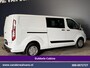 Ford Transit Custom 2.0 TDCI 131pk Automaat L2H1 Dubbele Cabine Euro6 Airco | Xenon | 6-Zits | Camera | Apple Carplay | Adaptieve Cruisecontrol LED, Android Auto, Trekhaak, Stoelverwarming, Verwarmde voorruit, Parkeersensoren, Achterklep