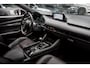 Mazda 3 2.0 e-SkyActivX M Hybrid 186 HUD Navi MRCC 360° PDC Stuur- & stoelverwarming Climate C. Zwarte binnenhemel Cruise C. LM velgen