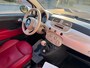 Fiat 500 1.2 Lounge Airco, Panodak, Rood leer