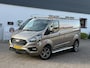 Ford Transit Custom GB 2.0 TDCi 170PK 320 L2H1 Limited/ 18 Inch/ RVS Imperiaal/ Sidebars/ Vloer + wand platen/ Stoelverwarming/ Trekhaak/ Apple Carplay/ Zeer nette bus
