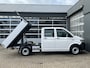 Volkswagen Transporter 2.0 TDI L2H1 DC Kipper open laadbak Airco Bluetooth trekhaak 2200 kg 1e eigenaar Dealer onderhouden Kieper P-up Doka Pritsche Ahk 2200kg Pick-up bakwagen