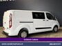 Ford Transit Custom 2.0 TDCI 130pk L2H1 Dubbele Cabine Euro6 Airco | 6-Zits | Apple Carplay | LED | Cruisecontrol 2800kg trekhaak, Stoelverwarming, Verwarmde voorruit, Parkeersensoren
