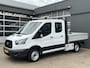 Ford Transit 310 2.0 TDCI L2H1 DC BTW VRIJ!! Euro 6 Open laadbak Pick-up Gereedschapskisten Airco Trekhaak 2600kg trekgewicht Achterruitrij camera 7-Persoons Telefoonverbinding