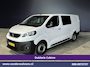 Peugeot Expert 2.0 BlueHDI 123pk L3H1 Dubbele Cabine Euro6 Airco | 5-Zits | Camera | Navigatie | Apple Carplay Android Auto, Cruisecontrol, 2500kg Trekhaak, Parkeersensoren