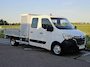 Renault Master 2.3 Dubbele Cabine Airco 3.5T-Trekhaak Open-Laadbak kist Dubbellucht !