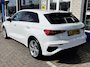 Audi A3 Sportback 45 TFSI e S-Line Competition / AUTOMAAT/ 2X S-LINE/ FULL-LED/ 245 PK/ DIGITAL DASH/ SMARTPHONE INTERFACE/ NAVI/ CRUISE/ CLIMATE/ PARK. SENSOREN/ 17" LMV